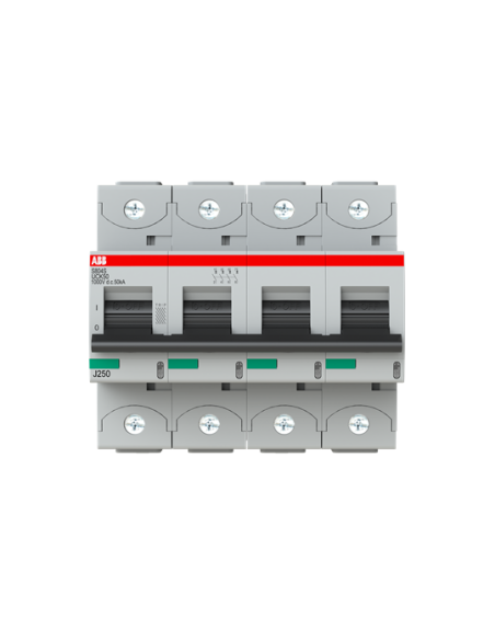 S804S-UCK50 wyłącznik nadmiarowo-prądowy  4P  char. UCK  50A  50kA  AC DC