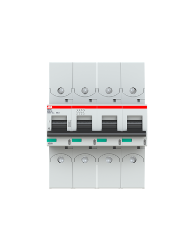 S804S-UCK10-R wyłącznik nadmiarowo-prądowy  4P  char. UCK  10A  50kA  AC DC