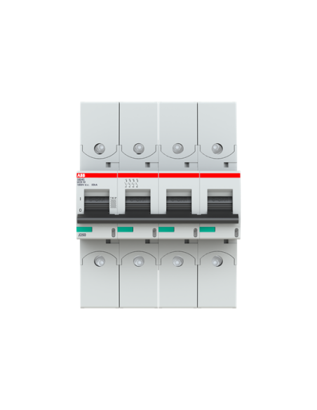 S804S-UCK10-R wyłącznik nadmiarowo-prądowy  4P  char. UCK  10A  50kA  AC DC