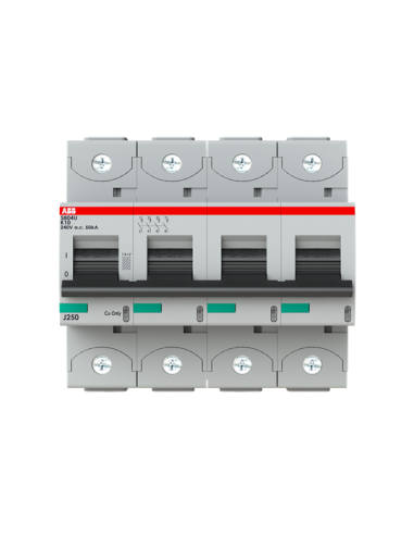S804U-K10 wyłącznik nadmiarowo-prądowy  4P  char. K  10A  50kA  AC
