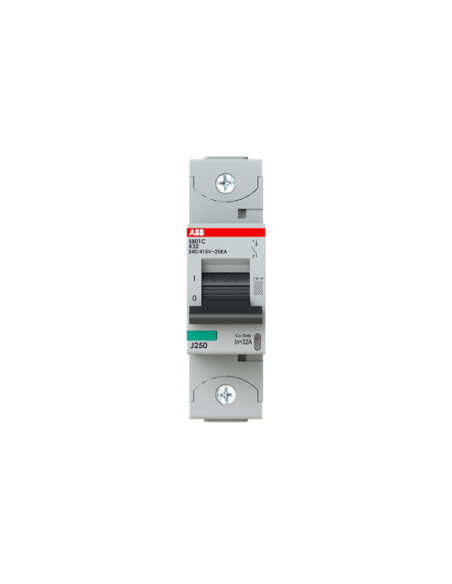 S801C-K32 wyłącznik nadmiarowo-prądowy  1P  char. K  32A  25kA  AC
