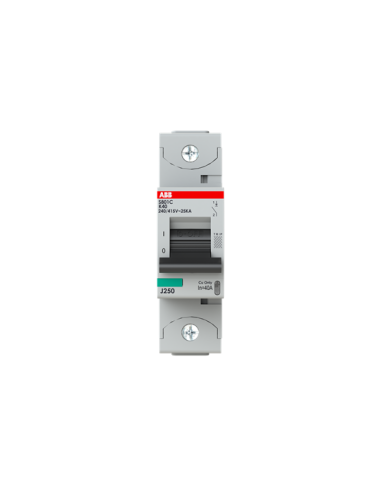 S801C-K40 wyłącznik nadmiarowo-prądowy  1P  char. K  40A  25kA  AC