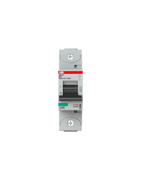 S801C-K63 wyłącznik nadmiarowo-prądowy  1P  char. K  63A  25kA  AC