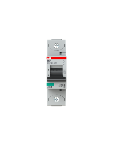 S801C-D63 wyłącznik nadmiarowo-prądowy  1P  char. D  63A  25kA  AC