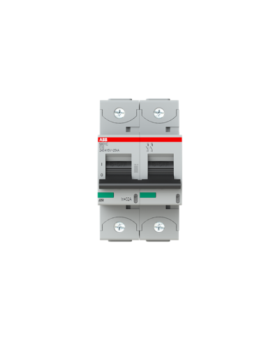 S802C-C32 wyłącznik nadmiarowo-prądowy  2P  char. C  32A  25kA  AC