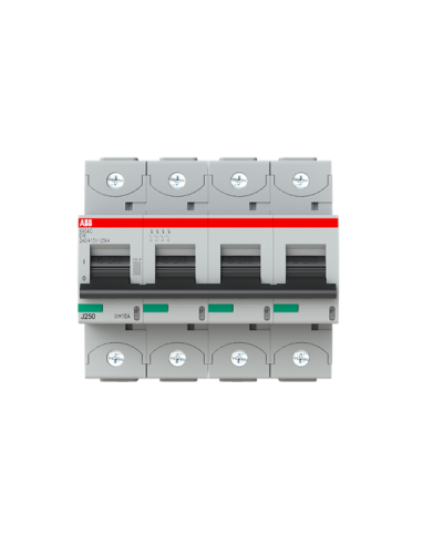 S804C-C16 wyłącznik nadmiarowo-prądowy  4P  char. C  16A  25kA  AC