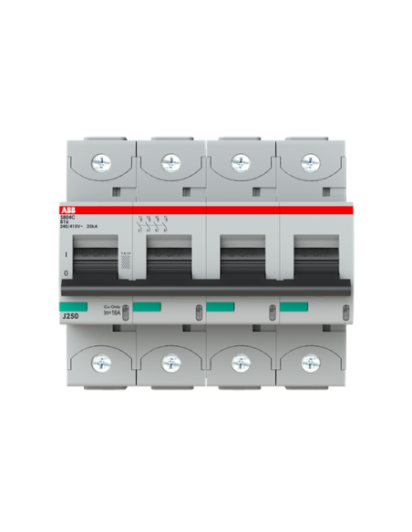 S804C-B16 wyłącznik nadmiarowo-prądowy  4P  char. B  16A  25kA  AC