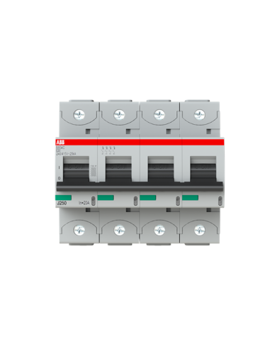 S804C-C20 wyłącznik nadmiarowo-prądowy  4P  char. C  20A  25kA  AC
