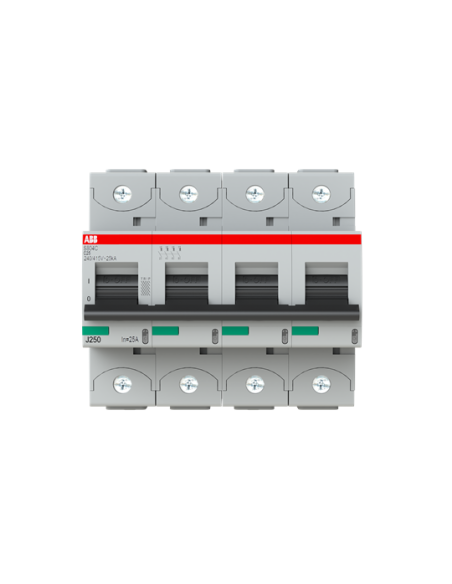 S804C-C25 wyłącznik nadmiarowo-prądowy  4P  char. C  25A  25kA  AC