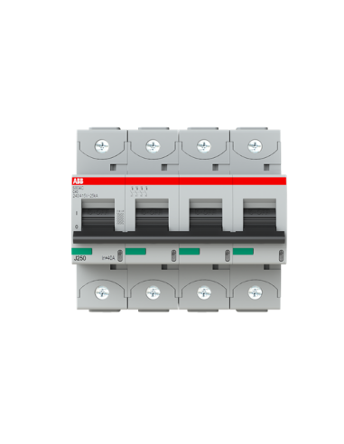 S804C-C40 wyłącznik nadmiarowo-prądowy  4P  char. C  40A  25kA  AC