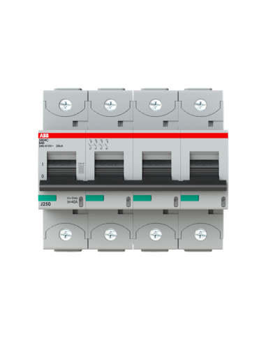 S804C-B40 wyłącznik nadmiarowo-prądowy  4P  char. B  40A  25kA  AC