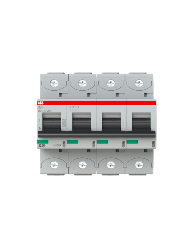 S804C-C50 wyłącznik nadmiarowo-prądowy  4P  char. C  50A  25kA  AC