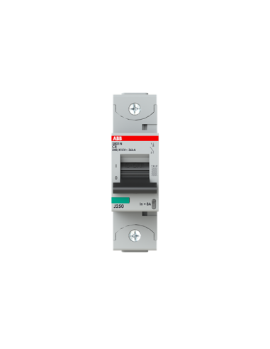 S801N-C8 wyłącznik nadmiarowo-prądowy  1P  char. C  8A  36kA  AC