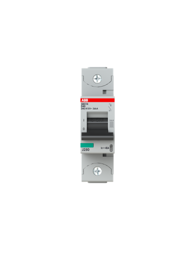 S801N-D40 wyłącznik nadmiarowo-prądowy  1P  char. D  40A  36kA  AC