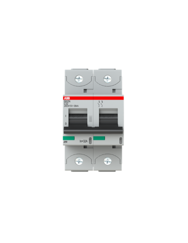 S802N-C32 wyłącznik nadmiarowo-prądowy  2P  char. C  32A  36kA  AC