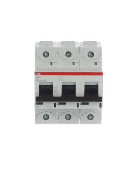 S803N-D63 wyłącznik nadmiarowo-prądowy  3P  char. D  63A  36kA  AC