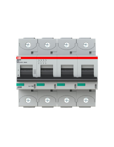 S804N-B10 wyłącznik nadmiarowo-prądowy  4P  char. B  10A  36kA  AC