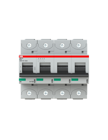 S804N-B16 wyłącznik nadmiarowo-prądowy  4P  char. B  16A  36kA  AC