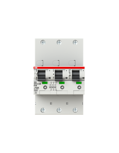 S751 3DR-K50 wyłącznik nadmiarowo-prądowy  3Px1  char. K selektywna  50A  25kA  AC