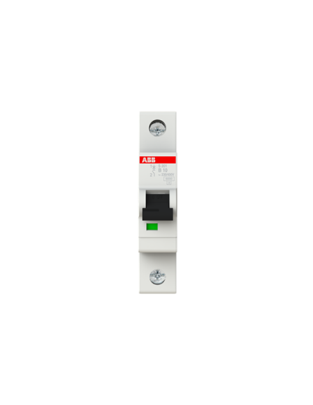 S201-B10 wyłącznik nadmiarowo-prądowy  1P  char. B  10A  6kA  AC
