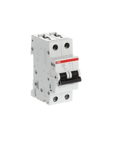 S202-B20 wyłącznik nadmiarowo-prądowy  2P  char. B  20A  6kA  AC