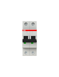 S202-B63 wyłącznik nadmiarowo-prądowy  2P  char. B  63A  6kA  AC