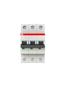 S203-D6 wyłącznik nadmiarowo-prądowy  3P  char. D  6A  6kA  AC