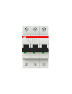 S203-B10 wyłącznik nadmiarowo-prądowy  3P  char. B  10A  6kA  AC