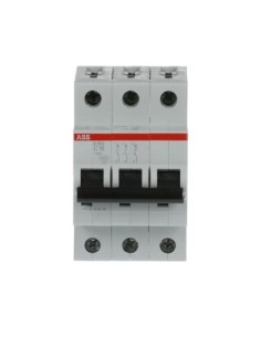 S203-C16 wyłącznik nadmiarowo-prądowy  3P  char. C  16A  6kA  AC
