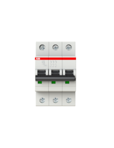 S203-D25 wyłącznik nadmiarowo-prądowy  3P  char. D  25A  6kA  AC