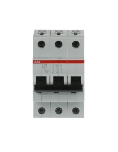 S203-C40 wyłącznik nadmiarowo-prądowy  3P  char. C  40A  6kA  AC