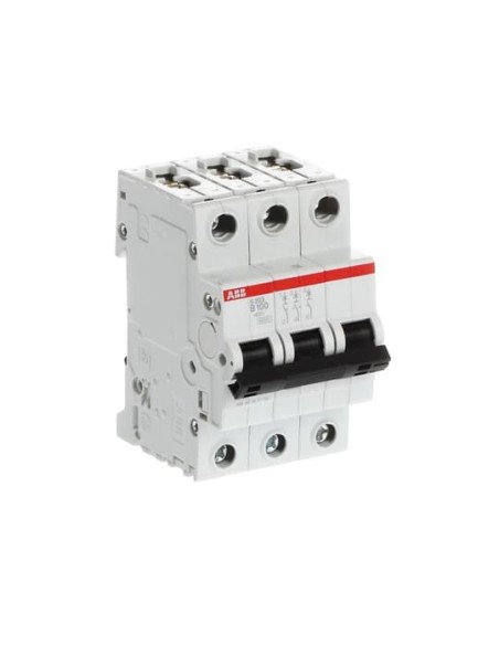 S203-B100 wyłącznik nadmiarowo-prądowy  3P  char. B  100A  6kA  AC
