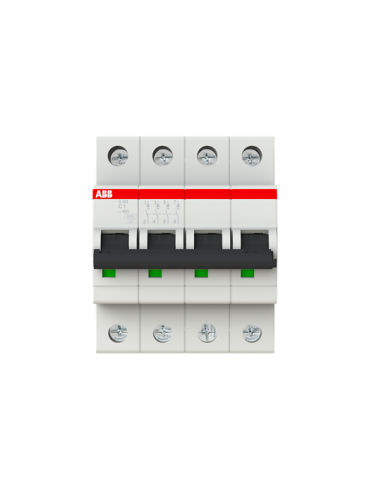 S204-C1 wyłącznik nadmiarowo-prądowy  4P  char. C  1A  6kA  AC