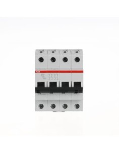 S204-D2 wyłącznik nadmiarowo-prądowy  4P  char. D  2A  6kA  AC