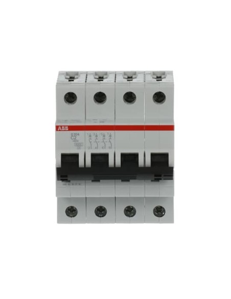 S204-C2 wyłącznik nadmiarowo-prądowy  4P  char. C  2A  6kA  AC