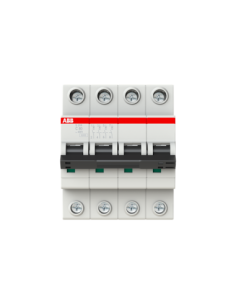 S204-C80 wyłącznik nadmiarowo-prądowy  4P  char. C  80A  6kA  AC