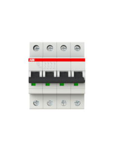 S204-D0.5 wyłącznik nadmiarowo-prądowy  4P  char. D  0.5A  6kA  AC