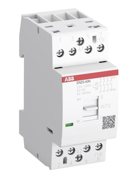 Stycznik EN25-31N-06 25A (AC-1 AC-7a) 9A (AC-3) 230V AC DC 3NO 1NC