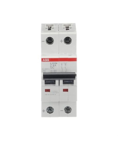 S202M-Z4UC wyłącznik nadmiarowo-prądowy  2P  char. Z  4A  10kA  AC DC