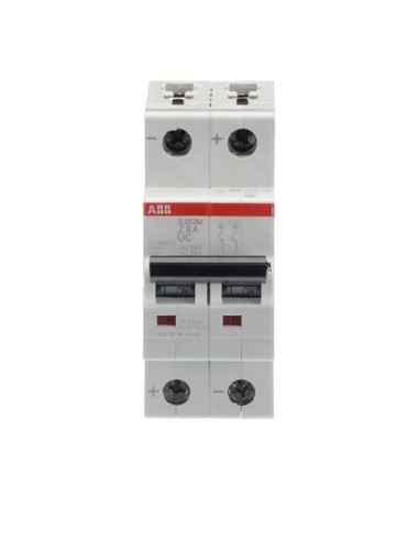 S202M-Z8UC wyłącznik nadmiarowo-prądowy  2P  char. Z  8A  10kA  AC DC