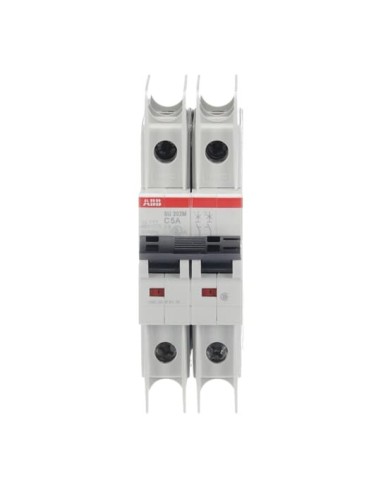 SU202M-C5 wyłącznik nadmiarowo-prądowy  2P  char. C  5A  10kA  AC