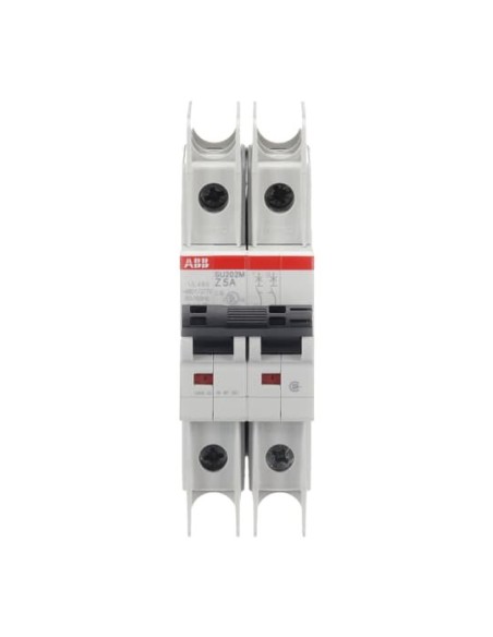 SU202M-Z5 wyłącznik nadmiarowo-prądowy  2P  char. Z  5A  10kA  AC