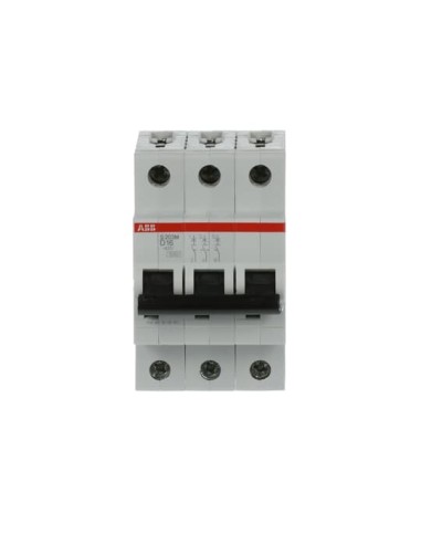 S203M-D16 wyłącznik nadmiarowo-prądowy  3P  char. D  16A  10kA  AC