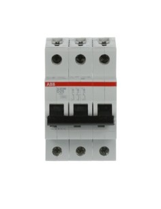 S203M-D25 wyłącznik nadmiarowo-prądowy  3P  char. D  25A  10kA  AC