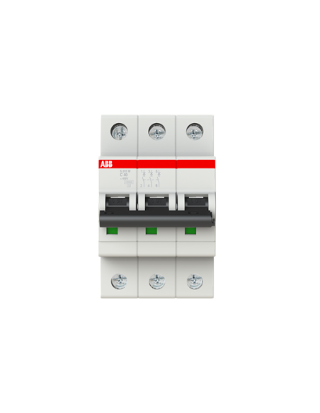 S203M-C40 wyłącznik nadmiarowo-prądowy  3P  char. C  40A  10kA  AC