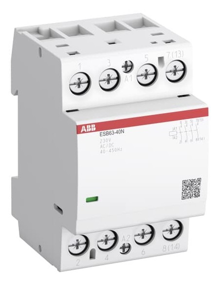 Stycznik ESB63-30N-06 63A (AC-1 AC-7a) 30A (AC-3) 230V AC DC 3NO