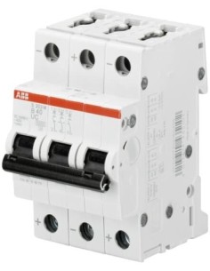 S203M-B16UC wyłącznik nadmiarowo-prądowy  3P  char. B  16A  10kA  AC DC