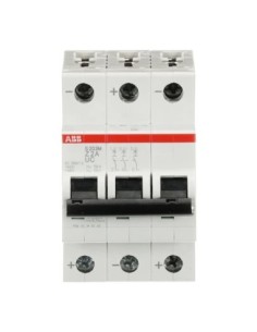 S203M-Z2UC wyłącznik nadmiarowo-prądowy  3P  char. Z  2A  10kA  AC DC