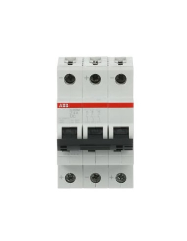 S203M-Z4UC wyłącznik nadmiarowo-prądowy  3P  char. Z  4A  10kA  AC DC