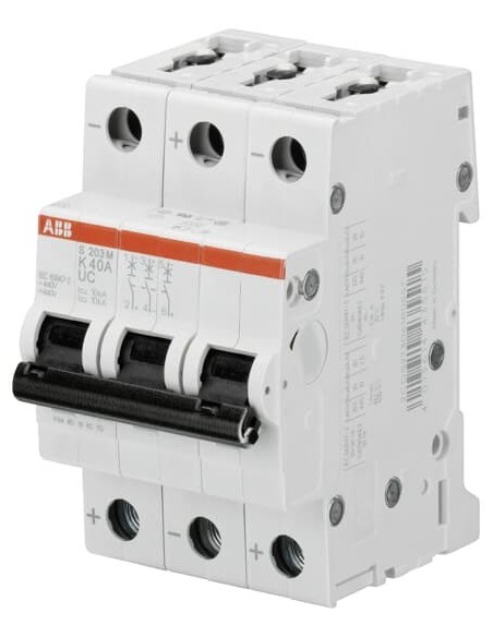 S203M-Z60UC wyłącznik nadmiarowo-prądowy  3P  char. Z  60A  10kA  AC DC